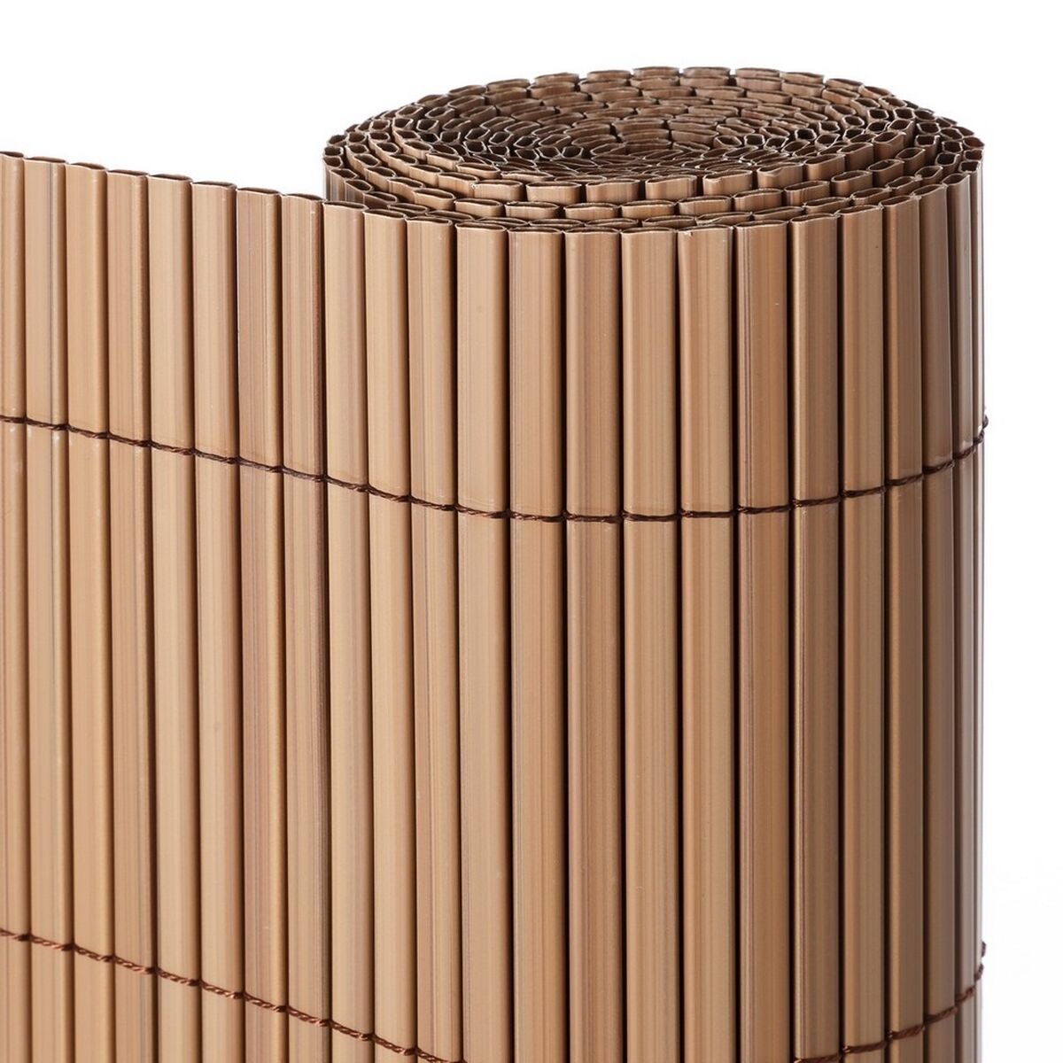 Dārza Žogs Brūns PVC 1 x 300 x 100 cm